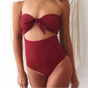 Onia | Marie Bandeau One Piece Swimsuit